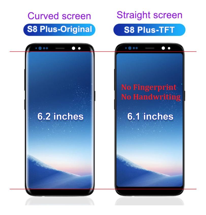 Lcd Display+frame Compatible Samsung S8 Plus S8+ G955 Tft