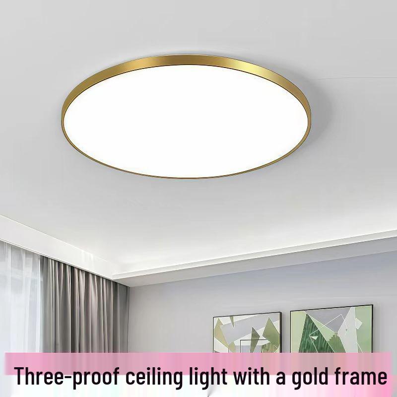 Moonshadow Ultra-Thin Waterproof LED Ceiling Light for Bathroom, Balcony, Bedroom, and Restaurant