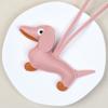 Classic Cute Leather Puppy Dog Keychain Pendant Lovely Dachshund Bag Charm Phone Pendant Trinket Key Ring Accessories