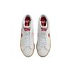 Nike Sb Zoom Blazer Mid Premium Deconstructed White University Red Gum  Skateboard Shoes FD5113-100