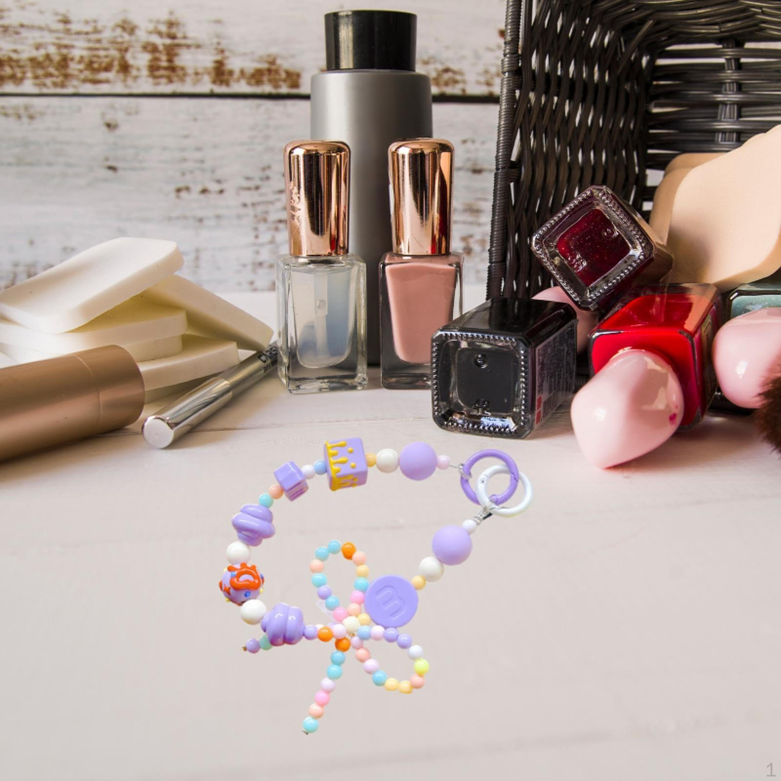 Брелок из бисера Брелок из бисера для праздничной сумки-юбилея жёлтый — фото 10