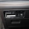 Styling Headlight Adjustment Switch Frame Decoration Cover Trim For BYD Song PLUS  Carbon Fiber Color Interior Accessories