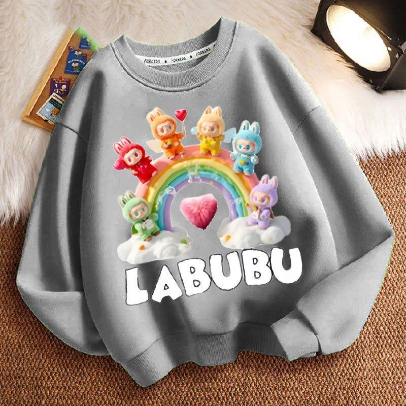 Children's Cute Hoodies, Fashionable Long-sleeved Loose Hoodies for Boys and Girls In Spring and Autumn