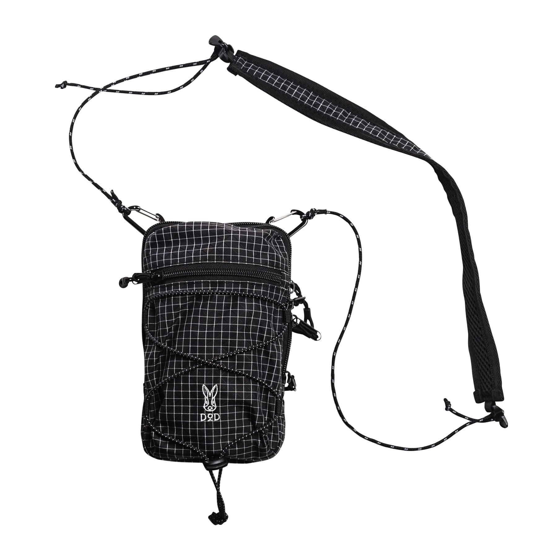 

DOD Цой Цой Сумка UHMWPE Сверхвысокомолекулярный полиэтилен Легкая Водоотталкивающая Уличная Дорожная Сумка Свободные руки Сумка через плечо в комплекте чёрный