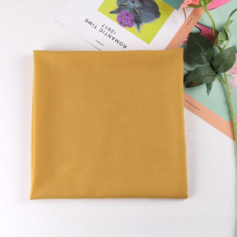 

110*110cm Square Hijabs Solid Color Scarf Muslim Head Wraps Polyester Scarves Lightweight Headband Autumn Mufflers 1PC Retail