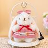 Plaid Skirt Lily Rabbit Doll: Cute Pendant Plush Toy & Girl's Bag Charm
