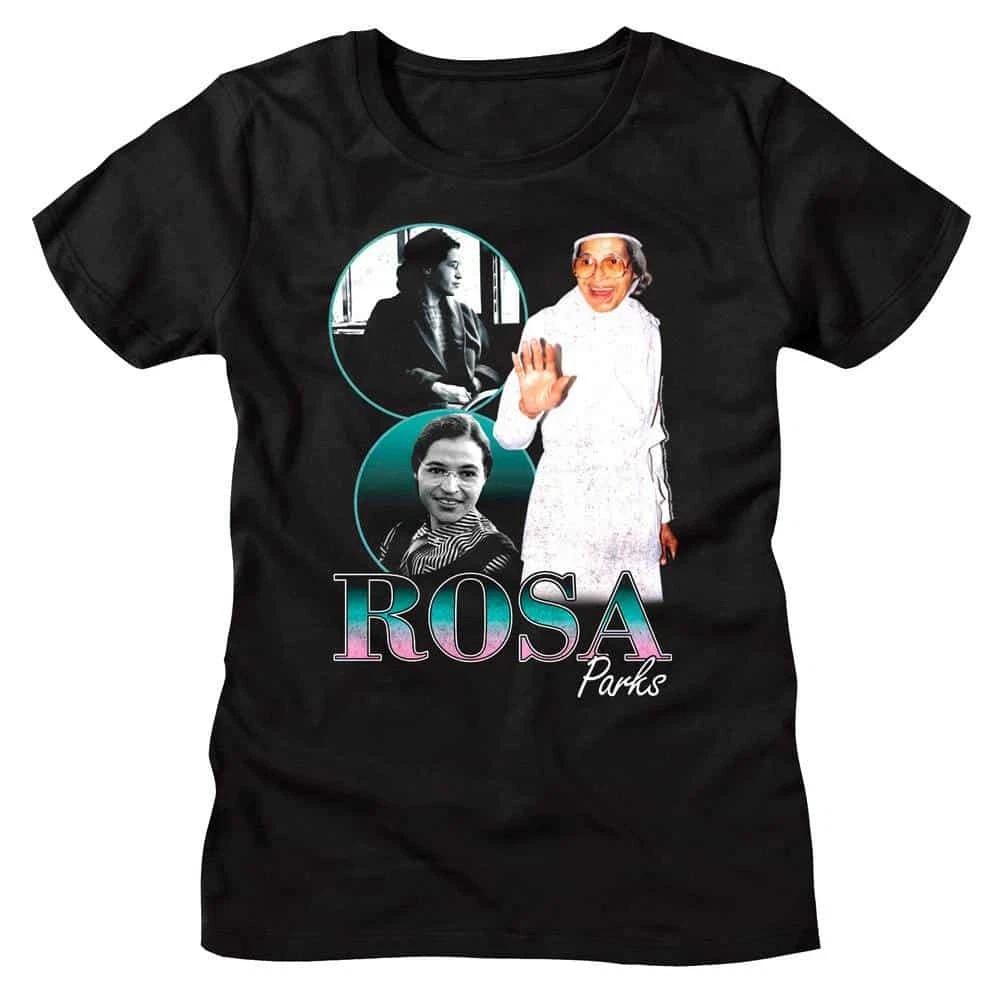 Rosa Parks Collage Women s T Shirt XXL