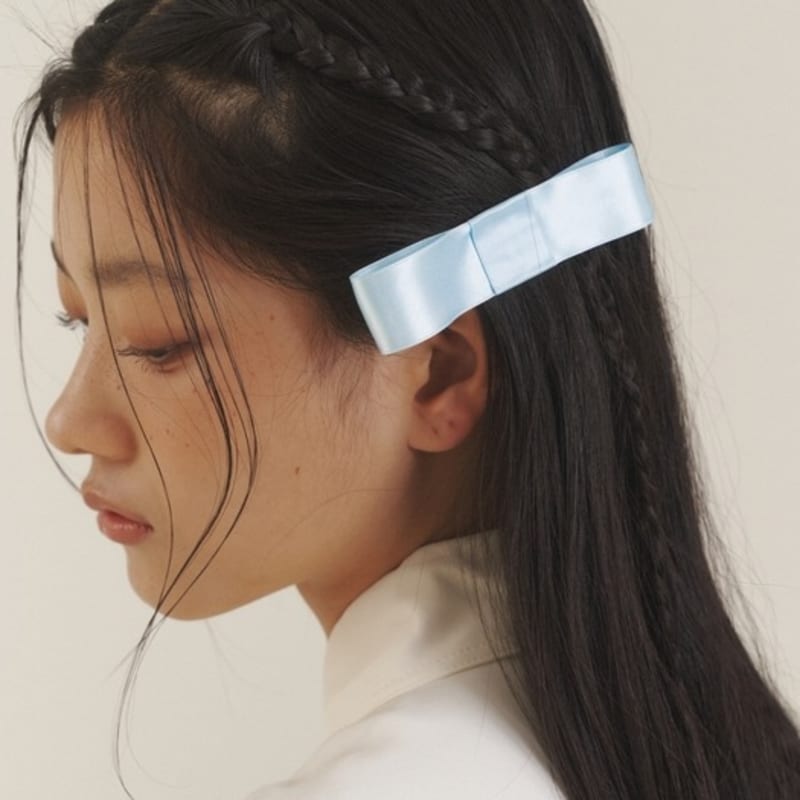 

LOVE ME MONSTER Love Ribbon L Hair Pin SKY BLUE