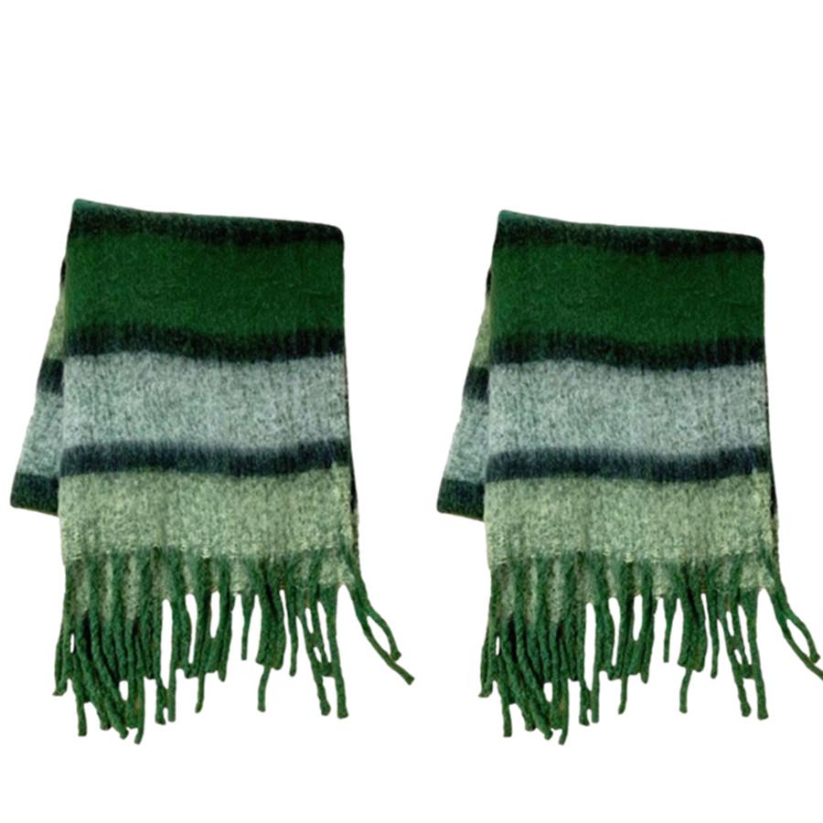 220*30cm Premium Winter Scarf Women 2026 New Korean Style Thick Warm Fashionable Neck Warmer Cold Weather Accessories