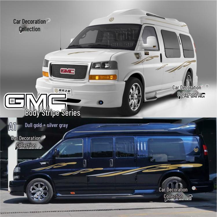 

Декоративные наклейки-полосы для автомобиля GMC Savana Business Star