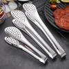 Stainless Steel Food Tongs Kitchen Utensils Food Clip Portable for Picnic Barbecue Cooking