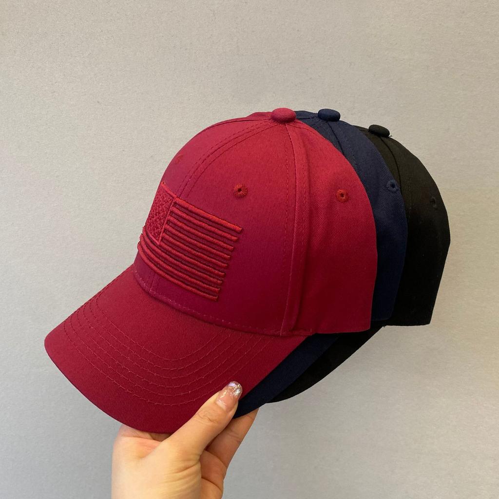 National Flag Embroidery Baseball Cap Outdoor Sports Sun Protection Visor Casual Cap Classic Versatile Style Comfortable Hat