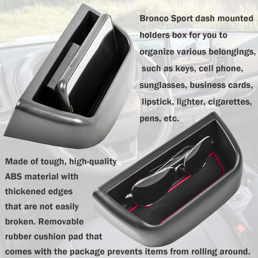 Armaturenbrett Aufbewahrungsbox Organizer Für Ford Bronco Sport CX430 2025 2025 2025 2025 Zubehör Box Halter Ablage Versteckte Box
