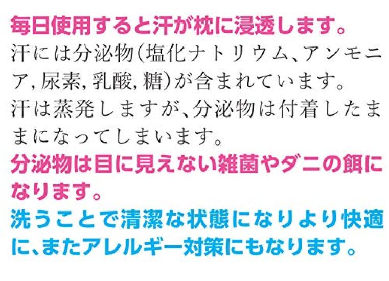 Made in Japan Washable Pillow Head Stabilization Teijin Teijin Philcare Washable Pillow TEIJIN Washable Volume Type Recessed Type (Recessed Type)