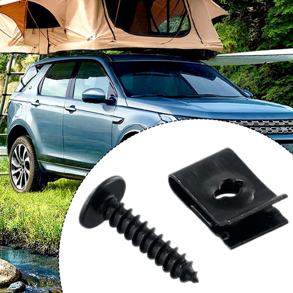 U-type Clips Accessory Black Panel Fasteners Parts