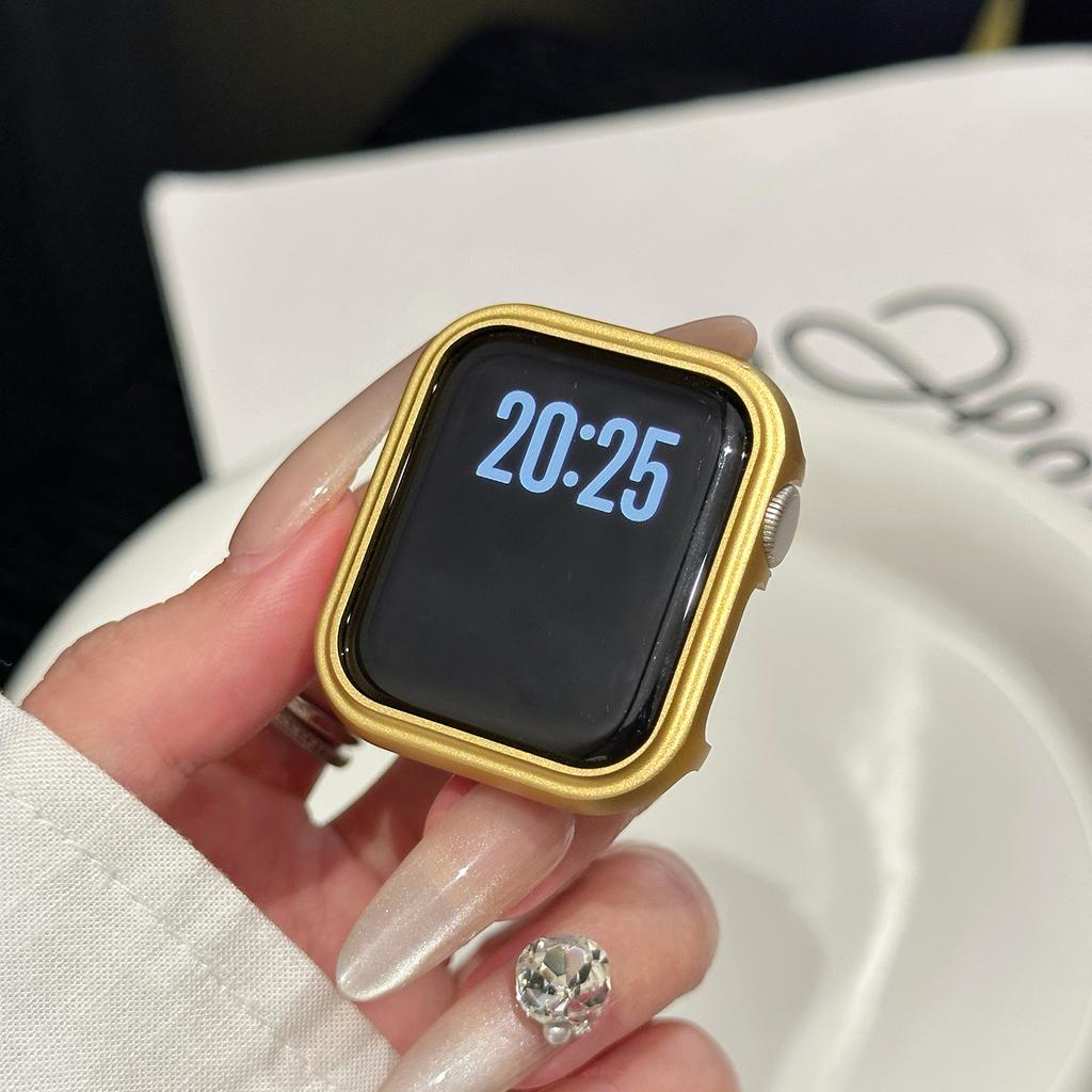 Kollisionsschutz-Aluminiumlegierungsgehäuse für Apple Watch S11 S10 46/42mm 45/44/41/40mm vielseitiges Low-Luxury-Gehäuse für iWatch-Serie S9/8/7