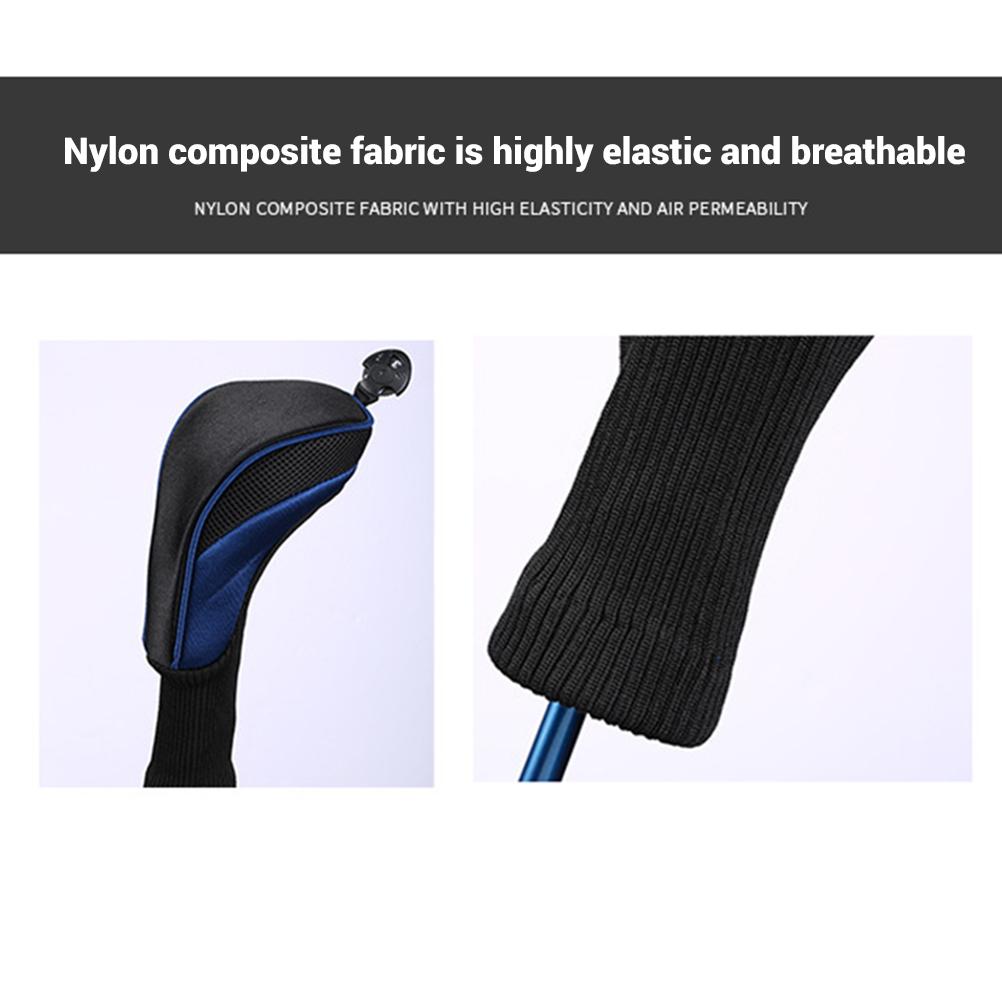 Sada 3 ks krytů hlavy hole 1 3 5 Fairway Wood Club Kryty hlavy driveru Profesionální kryty hlavy