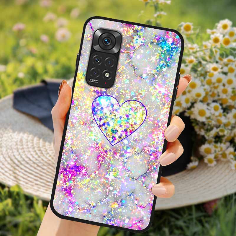 For Redmi Note 11 Cases Note 11S Soft TPU Silicone Back Covers for Xiaomi Redmi Note 11 Pro 5G Phone Case Redmi Note11S 4G Coque