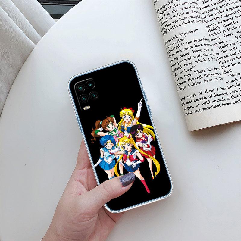 S-Sailors-Wallpaper M-Mond Transparente Handyhülle für Motorola Moto Edge 20 30 40 50 S30 Fusion Ultra Pro Neo Lite