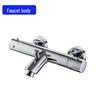 Full Copper Thermostatic Concealed Shower Set with Temperature Control Faucet