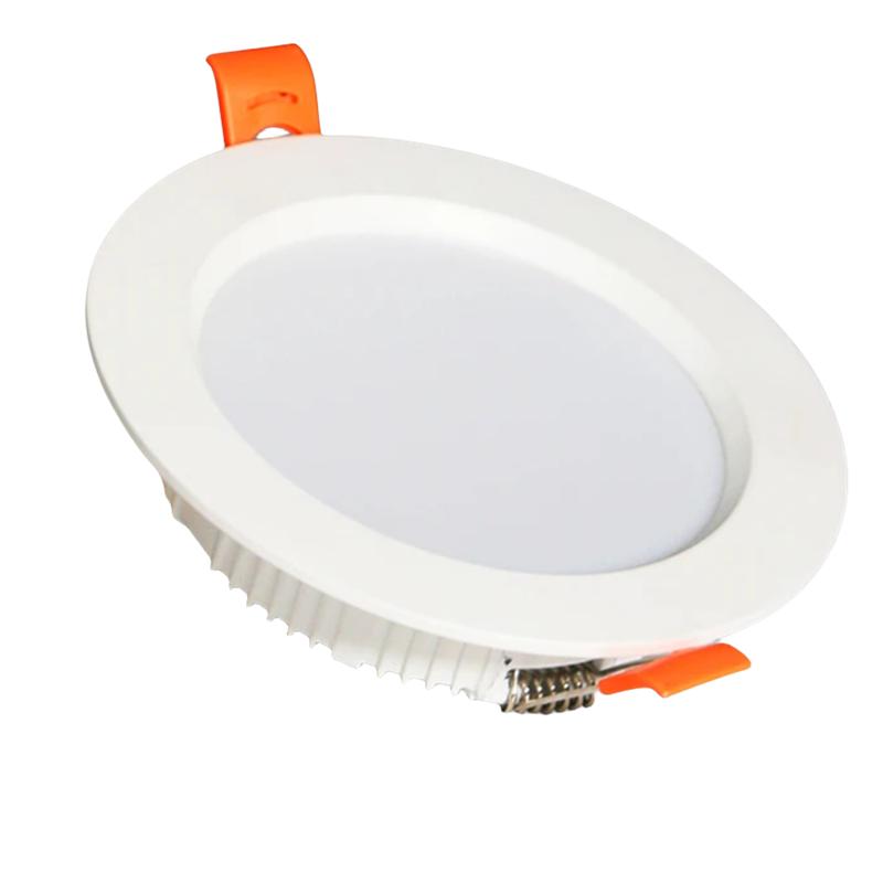 Innfelt Ultratynn LED Downlight 110V-240V Dimbar taklampe Varm nøytral Hvit Supermarked 5W7W9W12W15W18W 24W30W Belysning