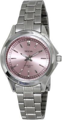 [Klefa] Analoge Damenarmbanduhr Wasserdicht Metallarmband Silber TE-AL037-PKS