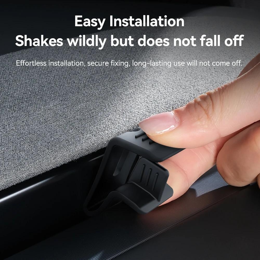 YZ For Tesla Model 3 / Y 2021-2026 Interior Auto Parts Car Air Freshener Vent Clip Adapter Soft Silicone Aromatherapy Holder