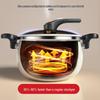 KOBACH Micro-Pressure Enamel Soup Pot with Steamer