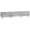 TV Stand Concrete Grey 147 X 34.5 X 32 Cm Engineered Wood
