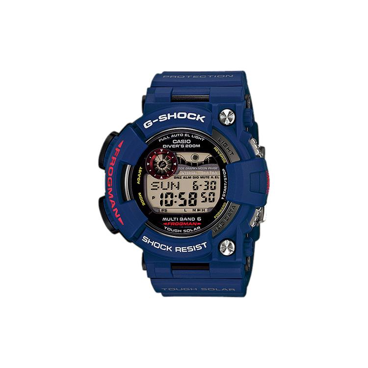 CASIO Men MASTER OF G-SEA Series Silver Watch GWF-1000NV-2JF GWF-1000NV-2JF Blue Strap
