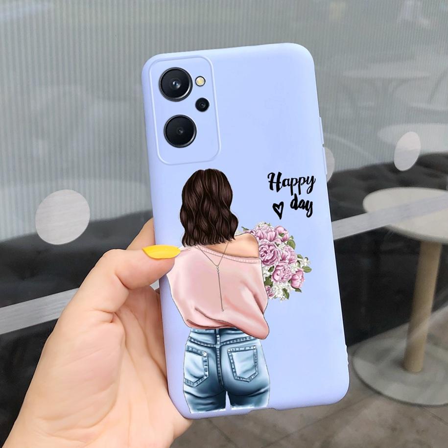 For Realme 9 Case 2022 For Realme 9i Cover Fashion Sunflower Painted Soft Silicone Phone Case For Realme9i Realme9 RMX3521 Funda
