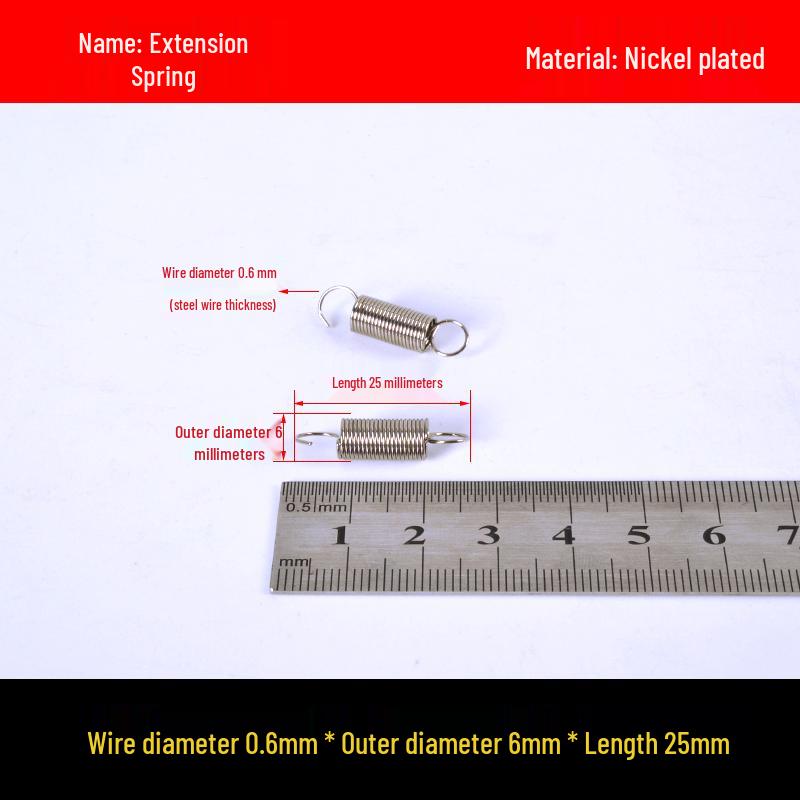 Stainless Steel Spring Hook for Microwave Oven Handle, Wire Diameter 0.6/0.7