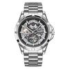 Mark Fairwhale Waterproof Luminous Double-Sided Skeleton Automatic Mechanical Watch