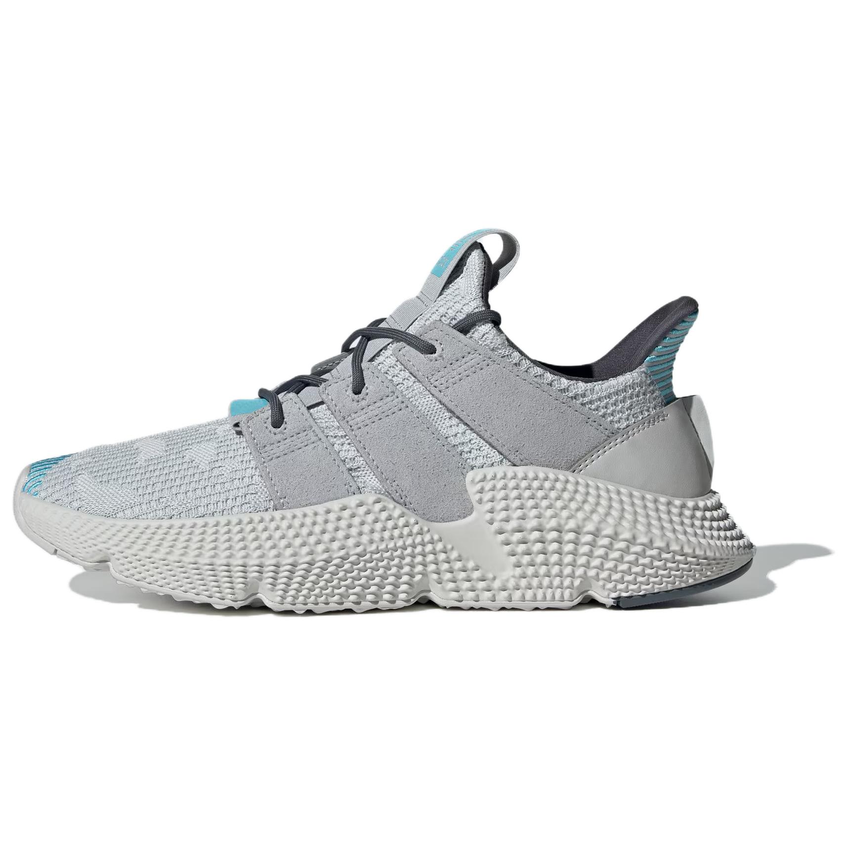 

Adidas Originals Prophere Мягкие Удобные Нескользящие Износостойкие Дышащие Низкие Кроссовки для Папы Унисекс Серые JI0427 38