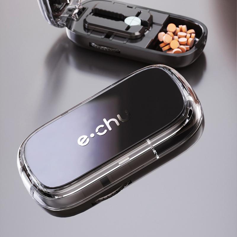 Quartering One-Third Pill Cutter Storage Box Portable Drug Tablet Medicine Dustproof Divider Organizer Crusher Pill Cutter