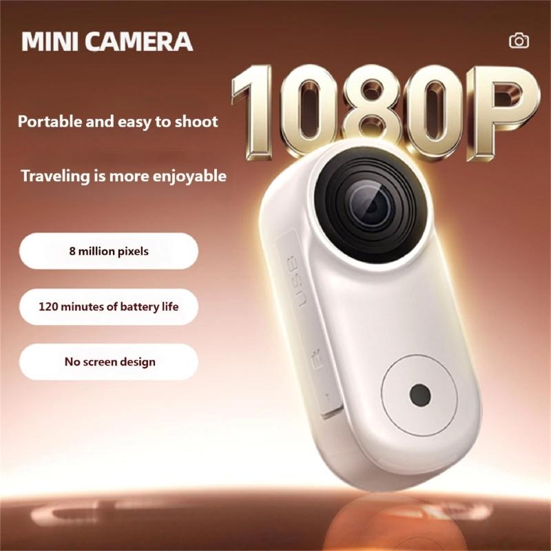 1920x1080 Camera Portable Retro Camera Video Recorder Sports Mini Camera Pocket Camera for Kids Gift Video Recording