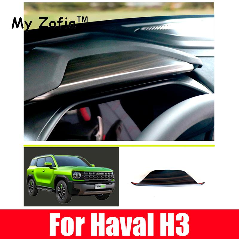 For Haval H3 2024 2025 Car Window Lift Switch Button Wood grain Panel Parts Trim Handle cover Door Armrest Panel Interior Access