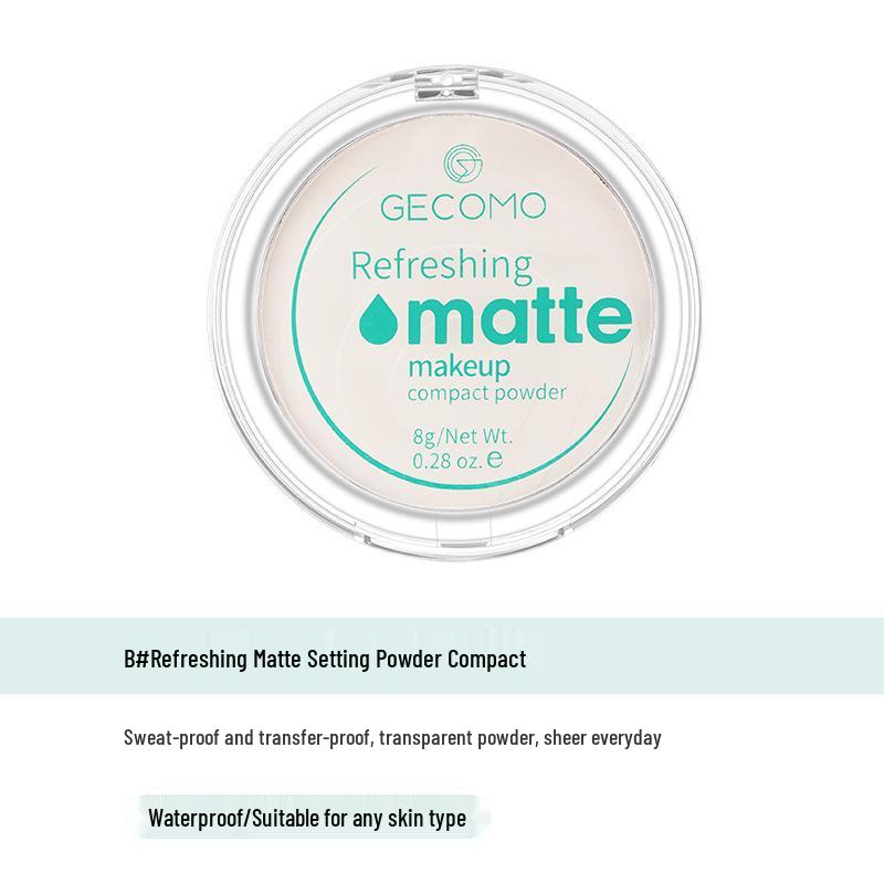 Gemon Matte Banana Powder: Sweatproof, Waterproof Foundation and Concealer – Semi-Transparent for Students