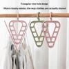2Pcs 9 Hole Magic Clothes Hanger Closet Organizer Space Saving Multifunction Drying Racks Wardrobe Scarf Storage