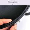 Lilang Commercial Non-Stick Wok with Lid