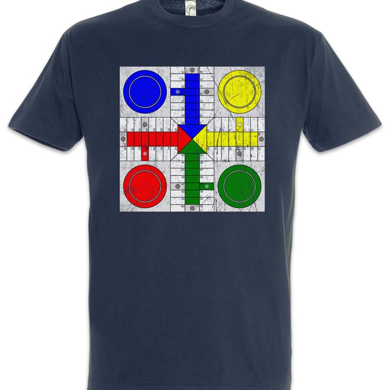 Parcheesi Board T Shirt Game Geek Nerd Dice Dices Retro