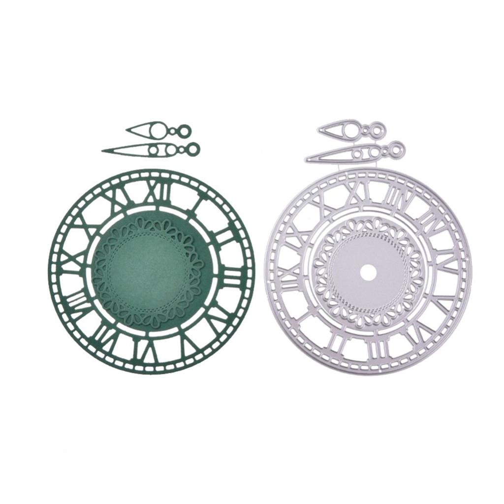 Clock Metal Cutting Dies Stencils for DIY Scrapbooking Decorative Embossing Paper Cards Template Decor Die Cuts