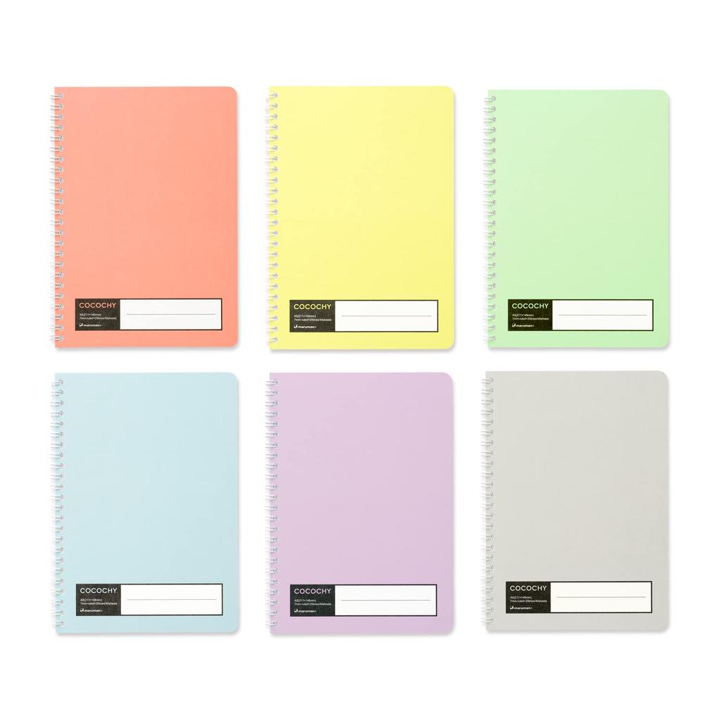 Maruman Ring Note Cocochi A5 Light Orange Set of 2 N479-39