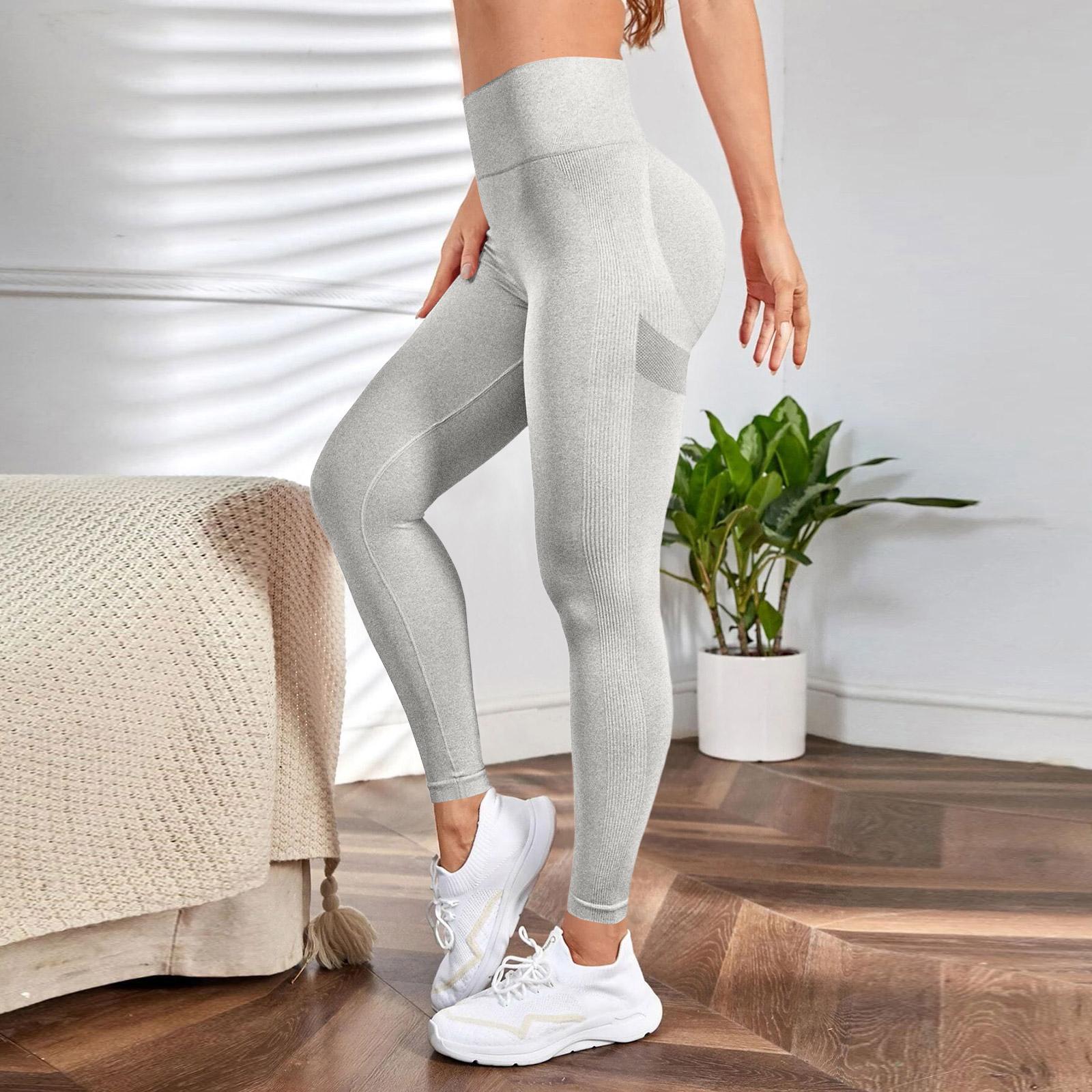 

Women s Casual Wide Leg Pants High Waist Elastic Comfortable Trousers XL білий