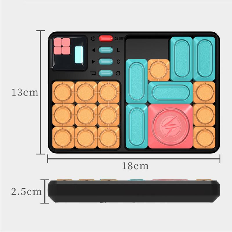 Super Slide Puzzle Game Children Brain Teaser Challenges Smart Clearan Sensory Game Logical Thinking Training Educational Toys