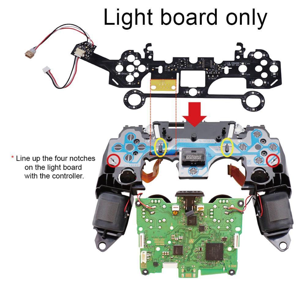 Buy LED Model Kit For PS4 Wireless Controller Color Light Board