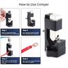 Hammer Lug Crimper Tool Electrician Wire Battery Terminals Crimping Plier