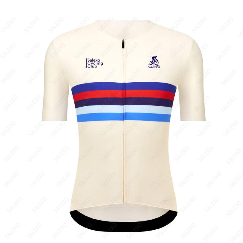 Outdoor Cycling Suit Summer Men Short Sleeve Bike Clothing Set 19D Quick Dry Bicycle Mountain Salexo Team Cycling Jersey Maillot Ropa Ciclismo