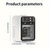 Compact Water-Cooled Air Conditioning Unit, Small Fan for Indoor Cooling, Featuring Water Cooling And Humidifying Capabilities, Dual Spray Settings