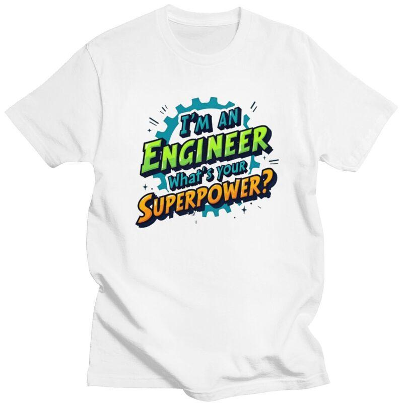 

Custom Male I Am An Engineer T Shirt Short Sleeve Cotton Tshirts Streetwear T-shirt Leisure Tees Clothes - Men s Summer Cotto... 5XL різнокольоровий